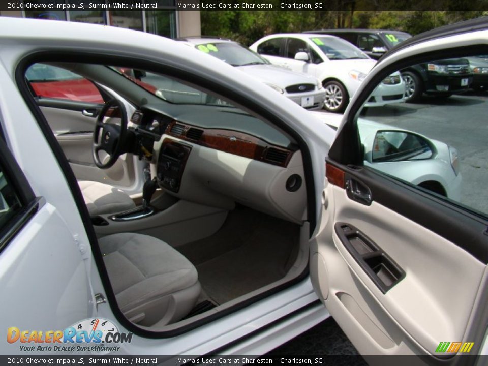 2010 Chevrolet Impala LS Summit White / Neutral Photo #12