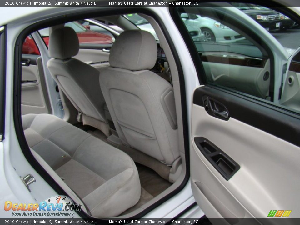 2010 Chevrolet Impala LS Summit White / Neutral Photo #13