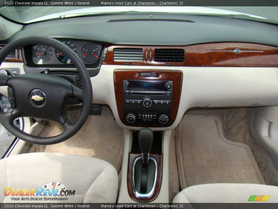 2010 Chevrolet Impala LS Summit White / Neutral Photo #14