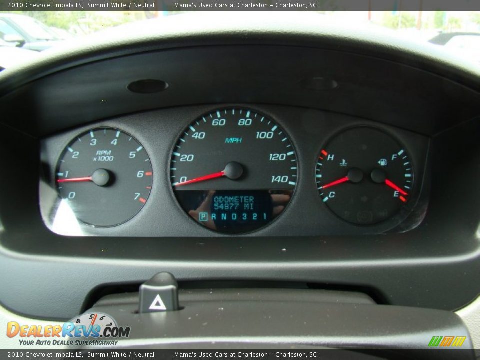 2010 Chevrolet Impala LS Summit White / Neutral Photo #20