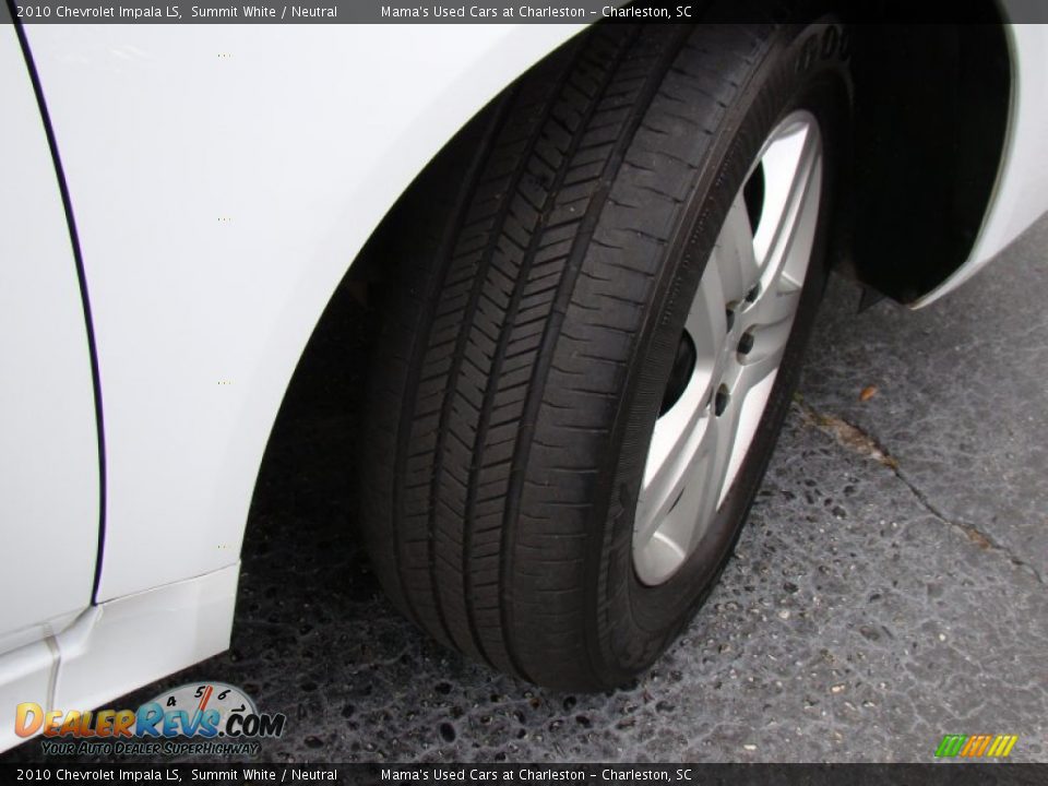 2010 Chevrolet Impala LS Summit White / Neutral Photo #24