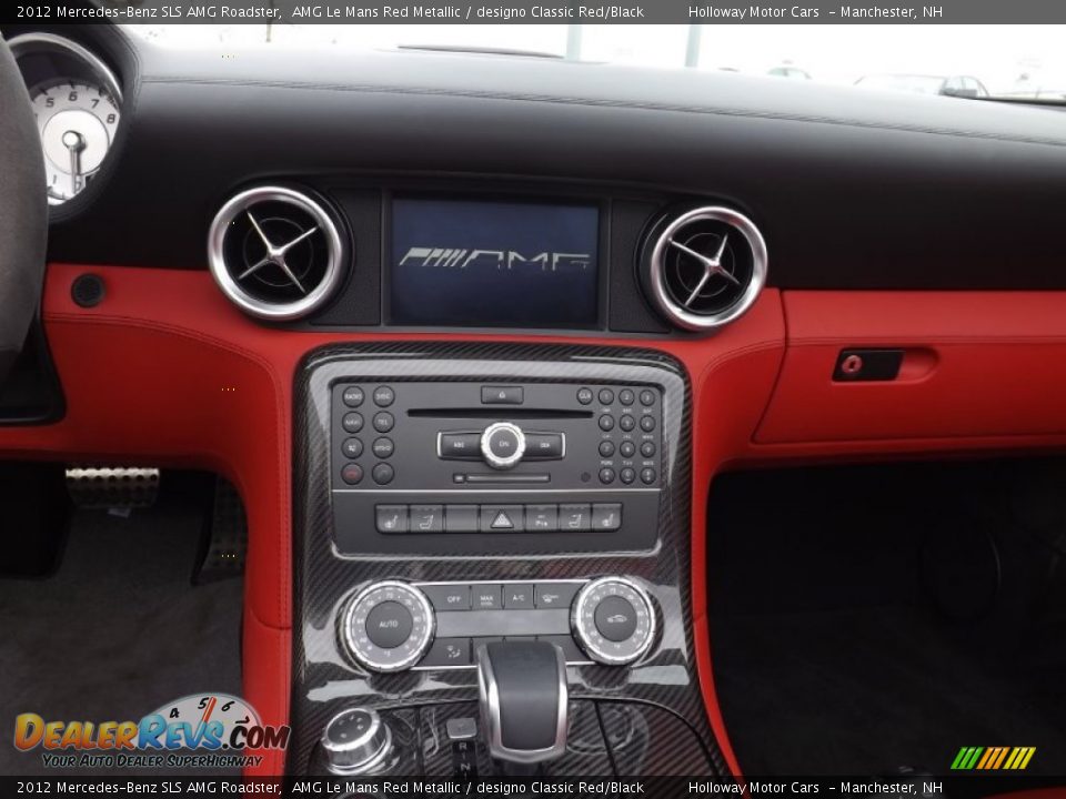 2012 Mercedes-Benz SLS AMG Roadster AMG Le Mans Red Metallic / designo Classic Red/Black Photo #9
