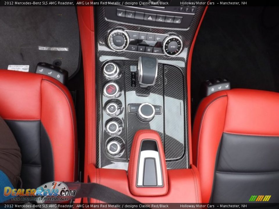 2012 Mercedes-Benz SLS AMG Roadster AMG Le Mans Red Metallic / designo Classic Red/Black Photo #10