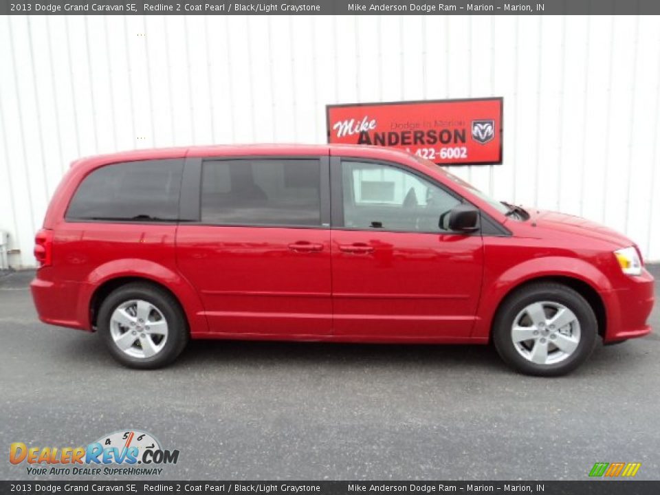 2013 Dodge Grand Caravan SE Redline 2 Coat Pearl / Black/Light Graystone Photo #2