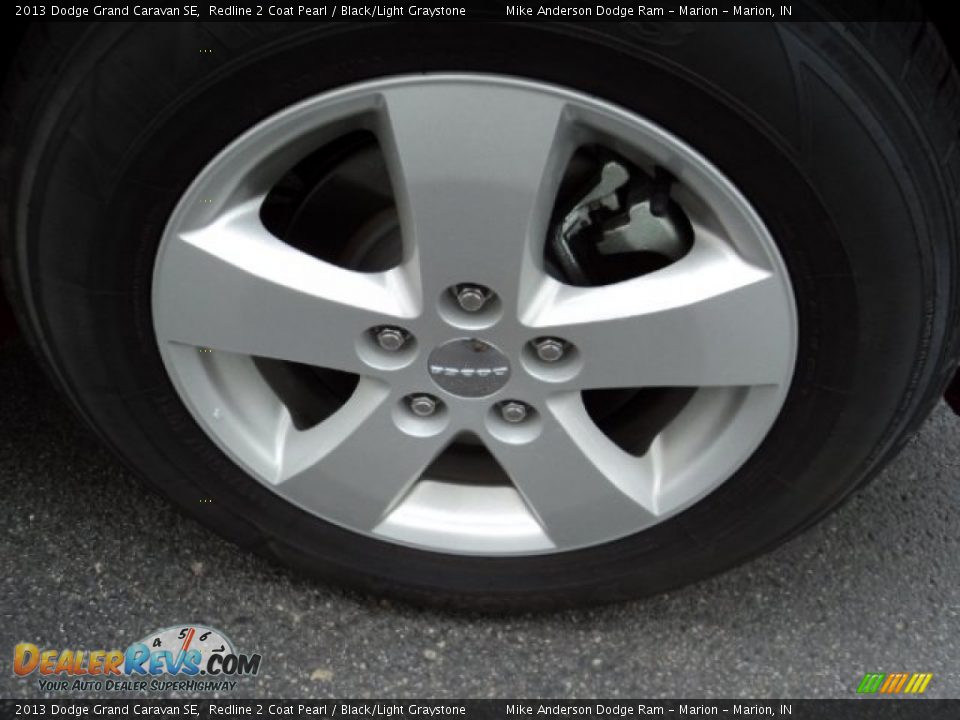 2013 Dodge Grand Caravan SE Redline 2 Coat Pearl / Black/Light Graystone Photo #9