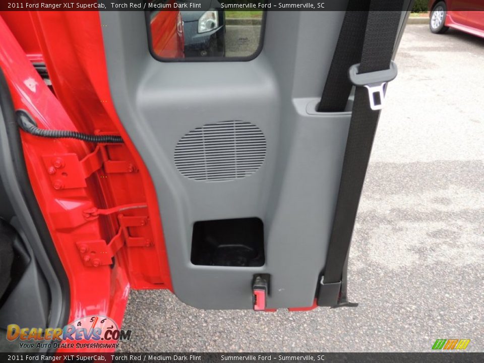 2011 Ford Ranger XLT SuperCab Torch Red / Medium Dark Flint Photo #6