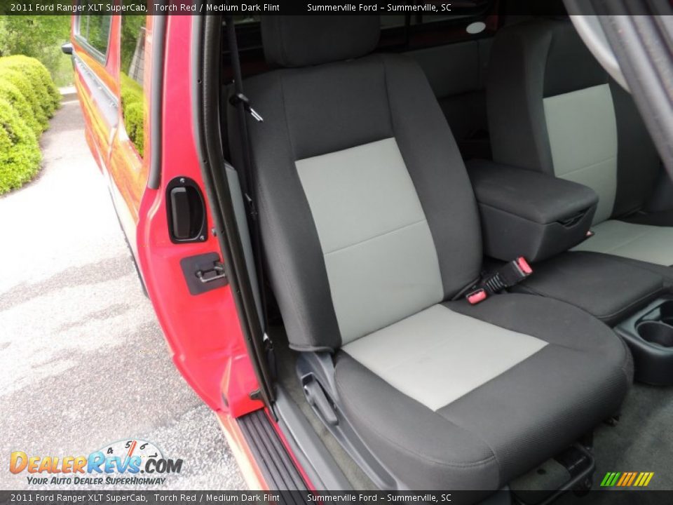 2011 Ford Ranger XLT SuperCab Torch Red / Medium Dark Flint Photo #7