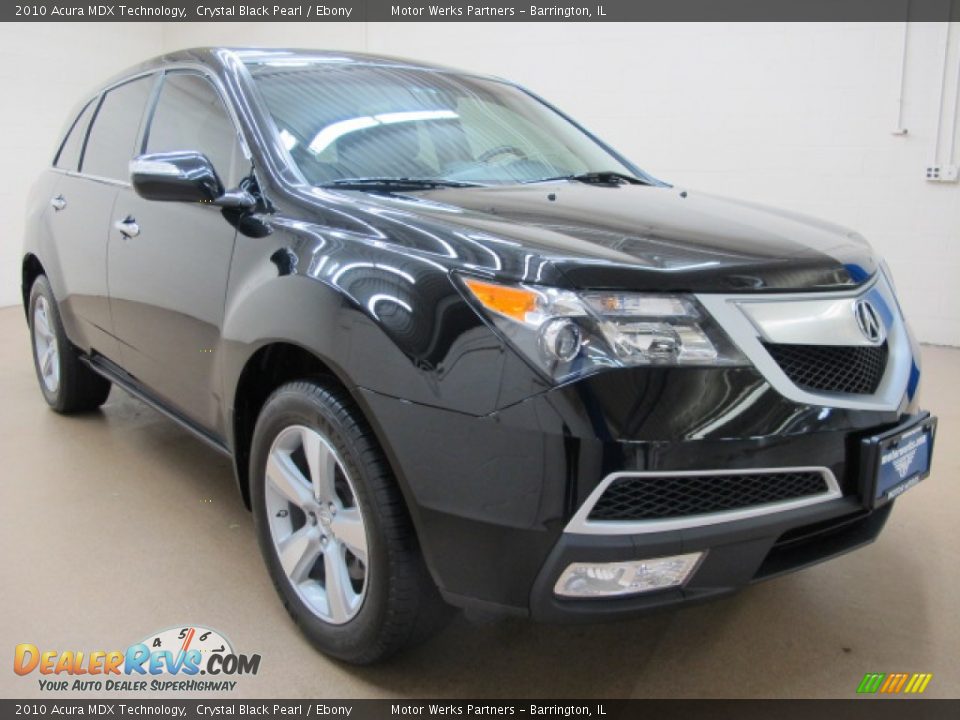 2010 Acura MDX Technology Crystal Black Pearl / Ebony Photo #1