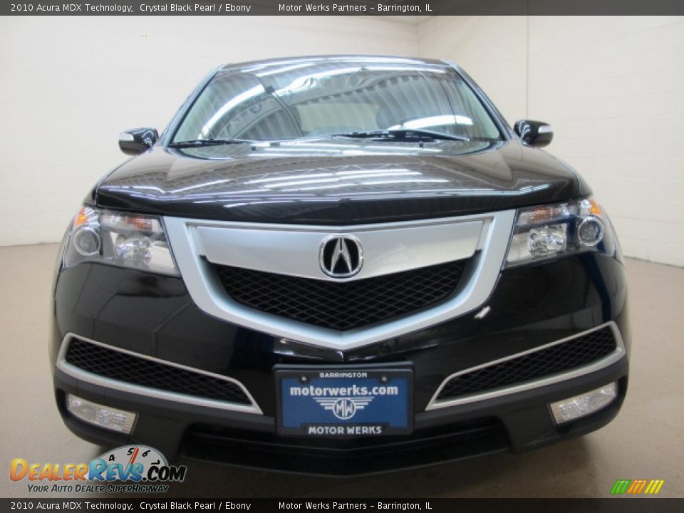 2010 Acura MDX Technology Crystal Black Pearl / Ebony Photo #2