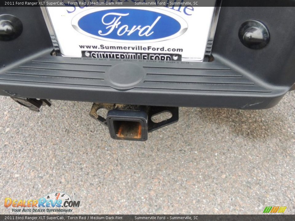 2011 Ford Ranger XLT SuperCab Torch Red / Medium Dark Flint Photo #11