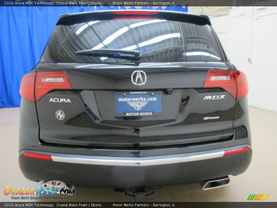 2010 Acura MDX Technology Crystal Black Pearl / Ebony Photo #6