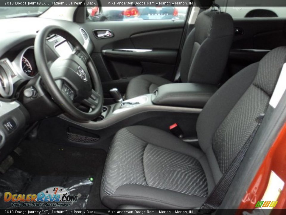 2013 Dodge Journey SXT Fathom Blue Pearl / Black Photo #5