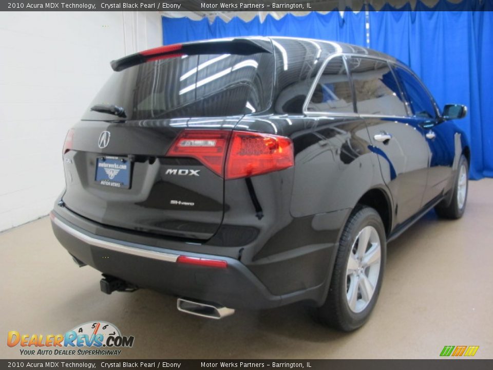 2010 Acura MDX Technology Crystal Black Pearl / Ebony Photo #7