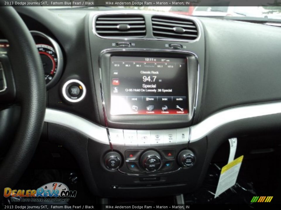 2013 Dodge Journey SXT Fathom Blue Pearl / Black Photo #6