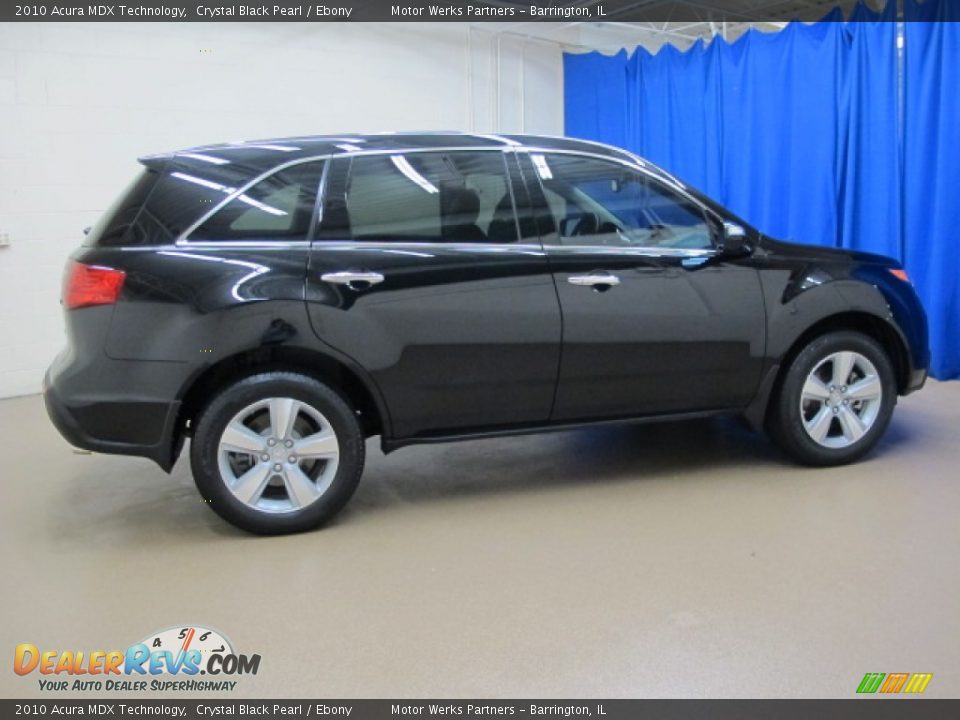 2010 Acura MDX Technology Crystal Black Pearl / Ebony Photo #8