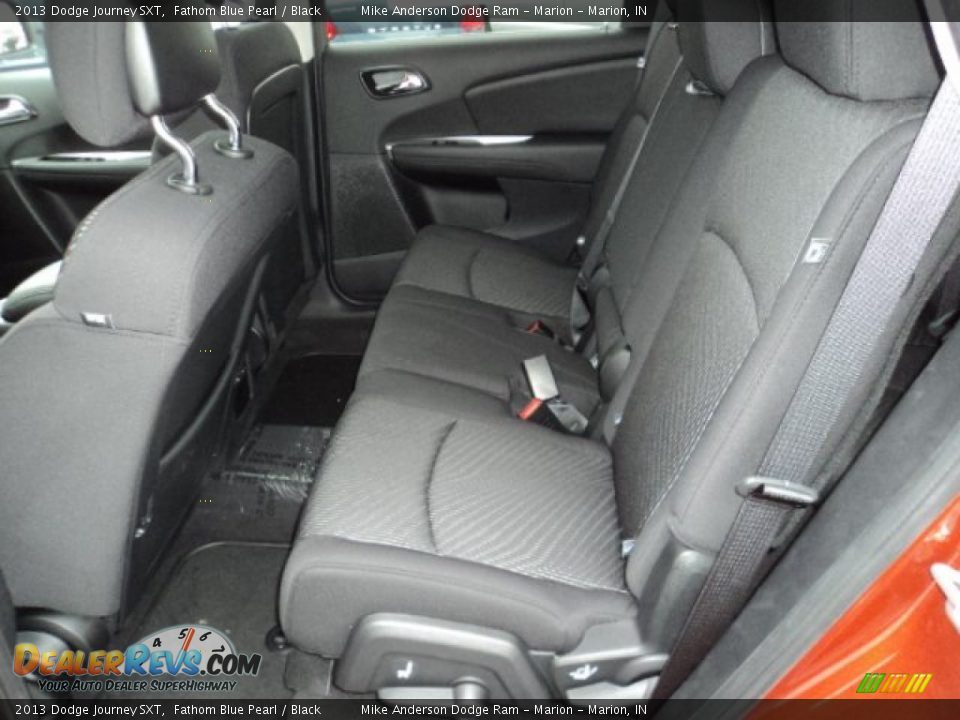 2013 Dodge Journey SXT Fathom Blue Pearl / Black Photo #8