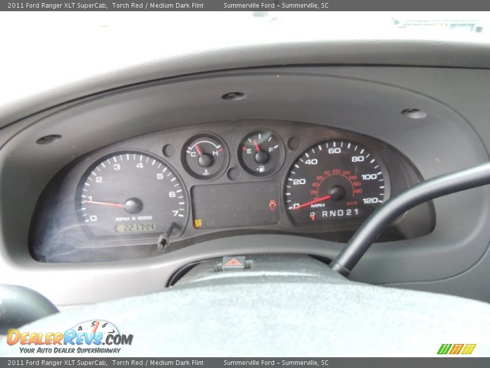 2011 Ford Ranger XLT SuperCab Gauges Photo #19