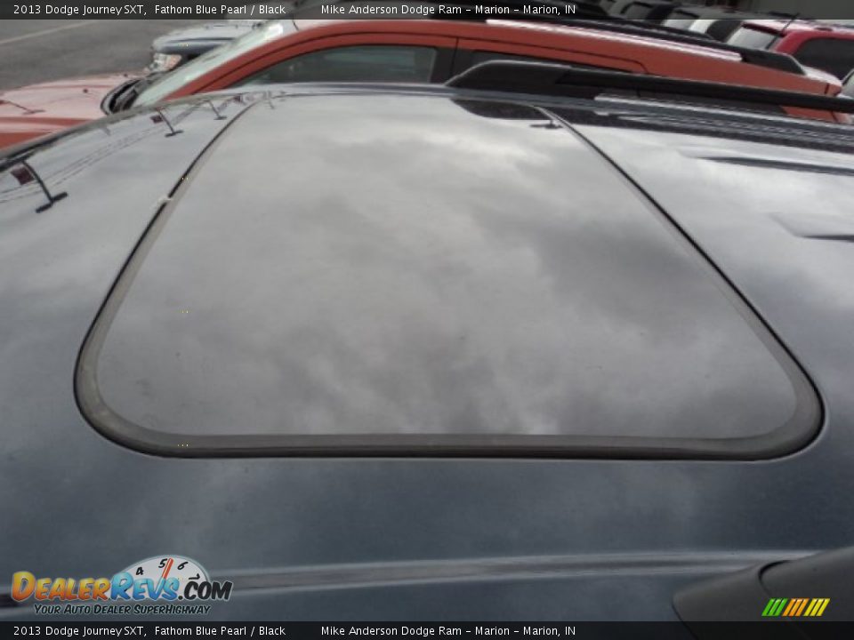 2013 Dodge Journey SXT Fathom Blue Pearl / Black Photo #11