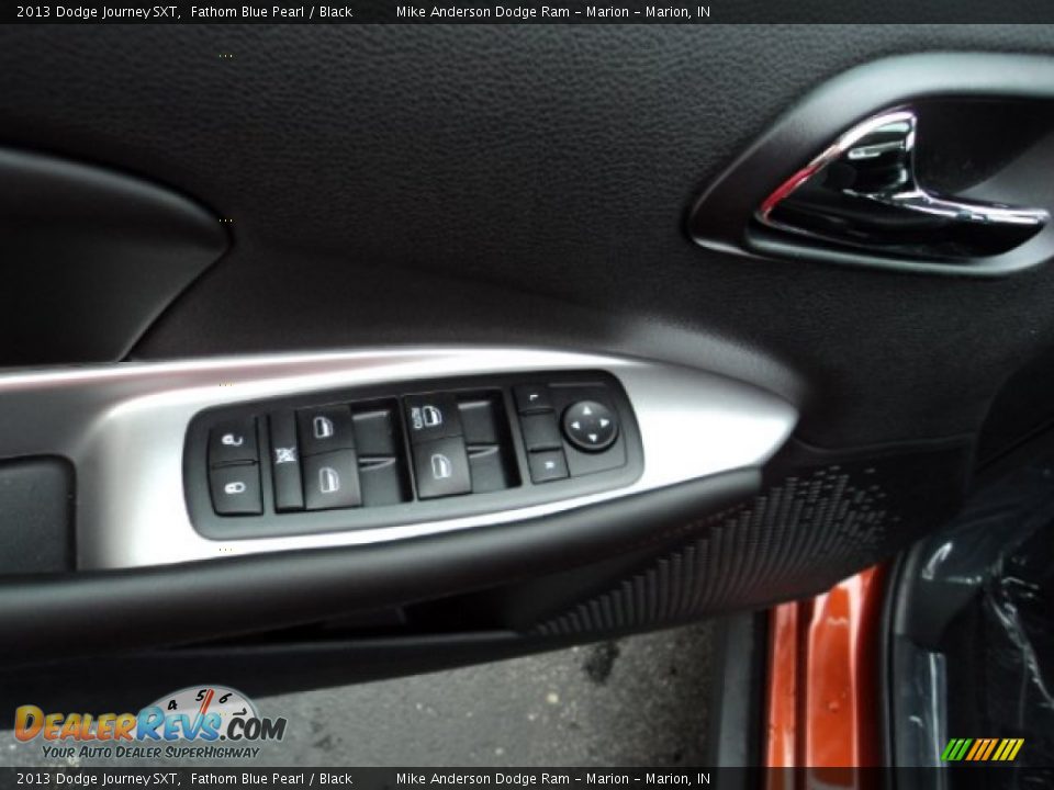 2013 Dodge Journey SXT Fathom Blue Pearl / Black Photo #12