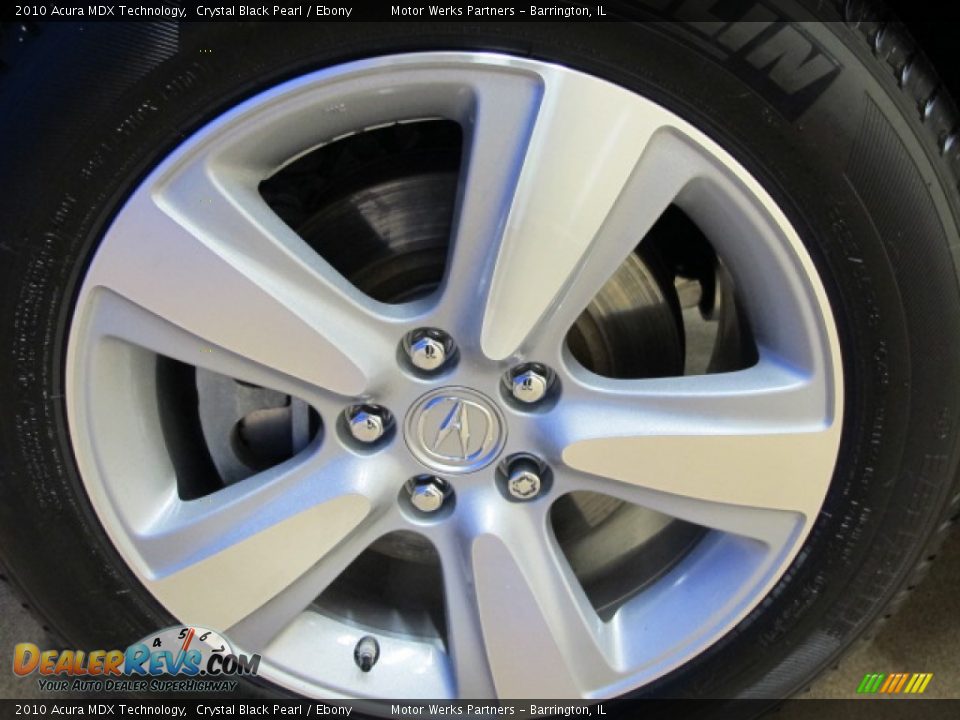 2010 Acura MDX Technology Crystal Black Pearl / Ebony Photo #13