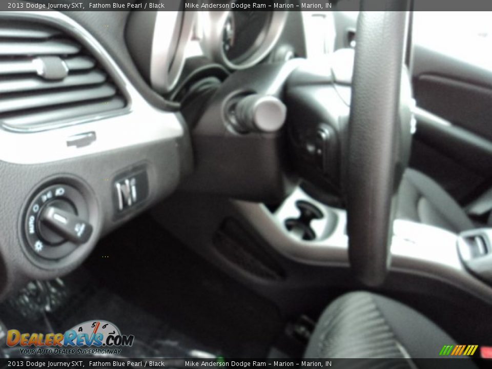 2013 Dodge Journey SXT Fathom Blue Pearl / Black Photo #13
