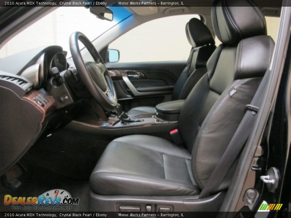 2010 Acura MDX Technology Crystal Black Pearl / Ebony Photo #15