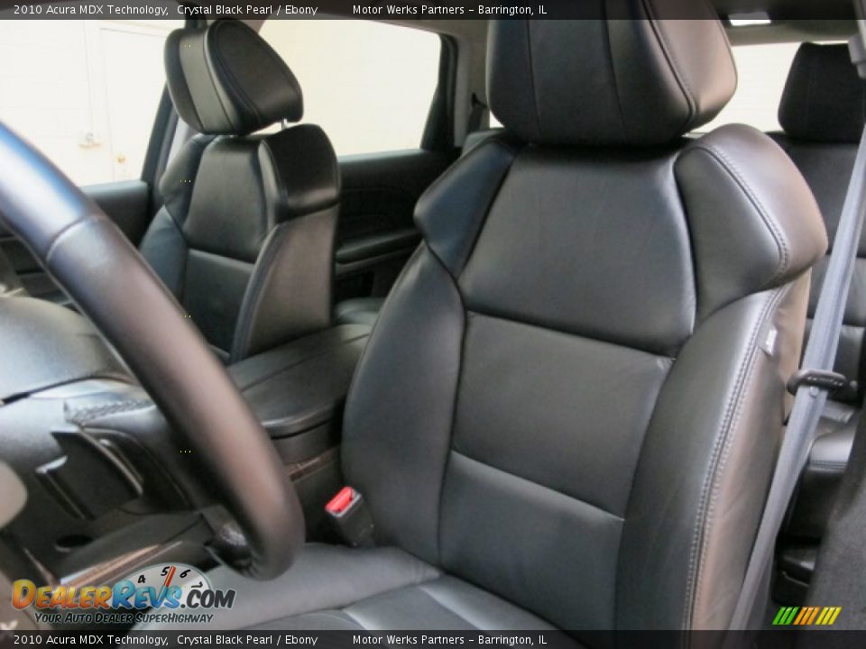 2010 Acura MDX Technology Crystal Black Pearl / Ebony Photo #16