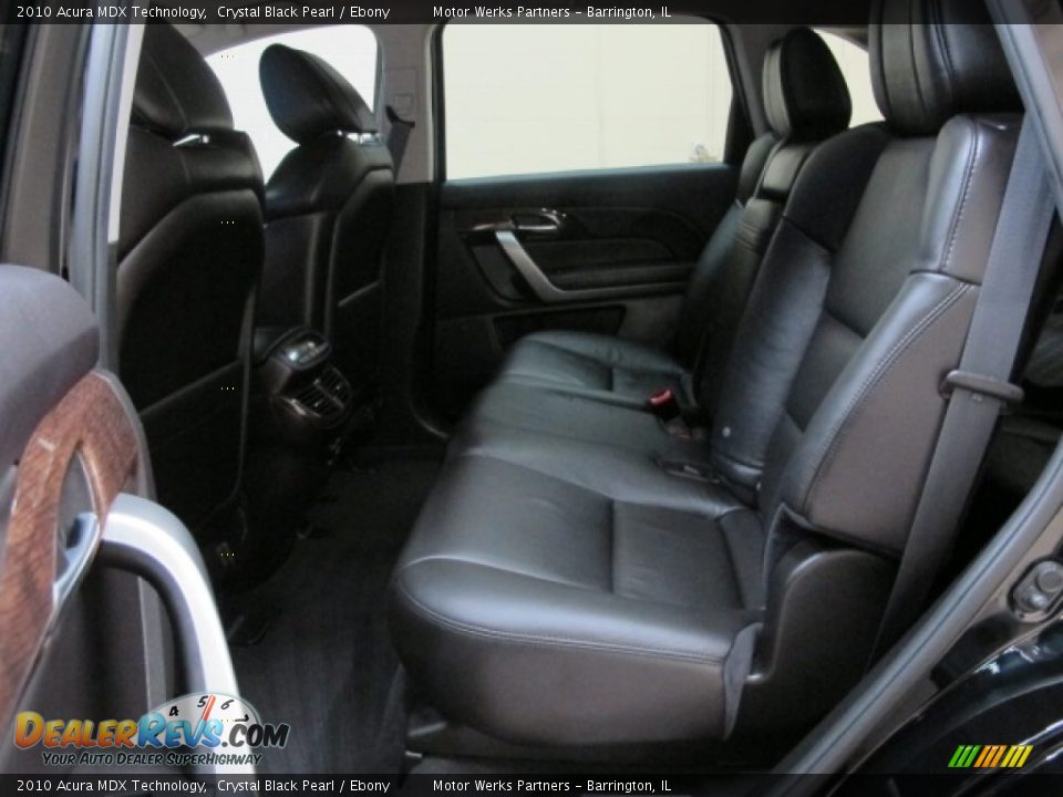 2010 Acura MDX Technology Crystal Black Pearl / Ebony Photo #17