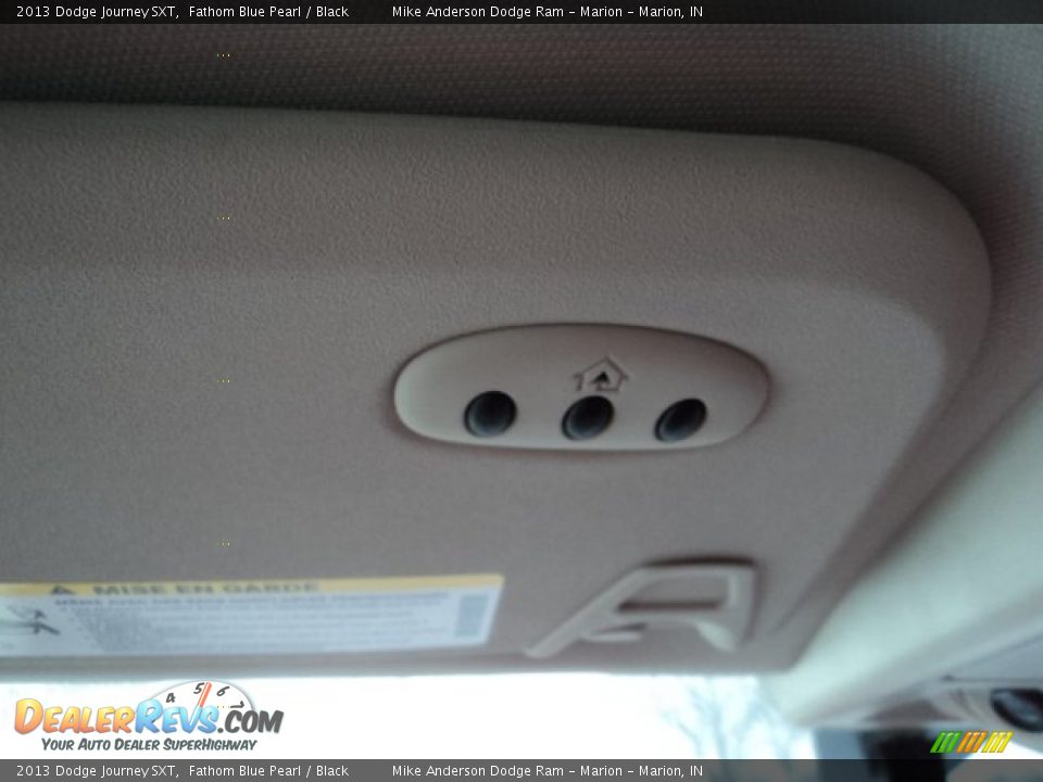 2013 Dodge Journey SXT Fathom Blue Pearl / Black Photo #17