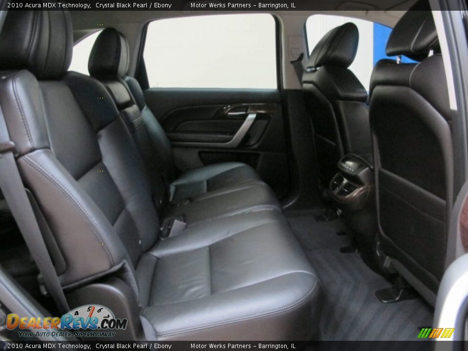 2010 Acura MDX Technology Crystal Black Pearl / Ebony Photo #19