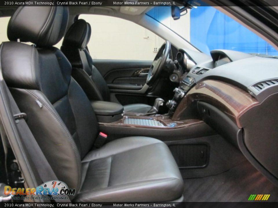 2010 Acura MDX Technology Crystal Black Pearl / Ebony Photo #21