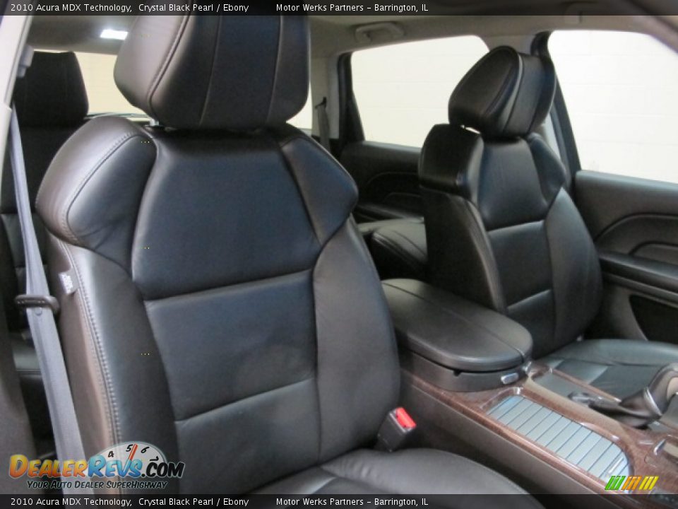 2010 Acura MDX Technology Crystal Black Pearl / Ebony Photo #22
