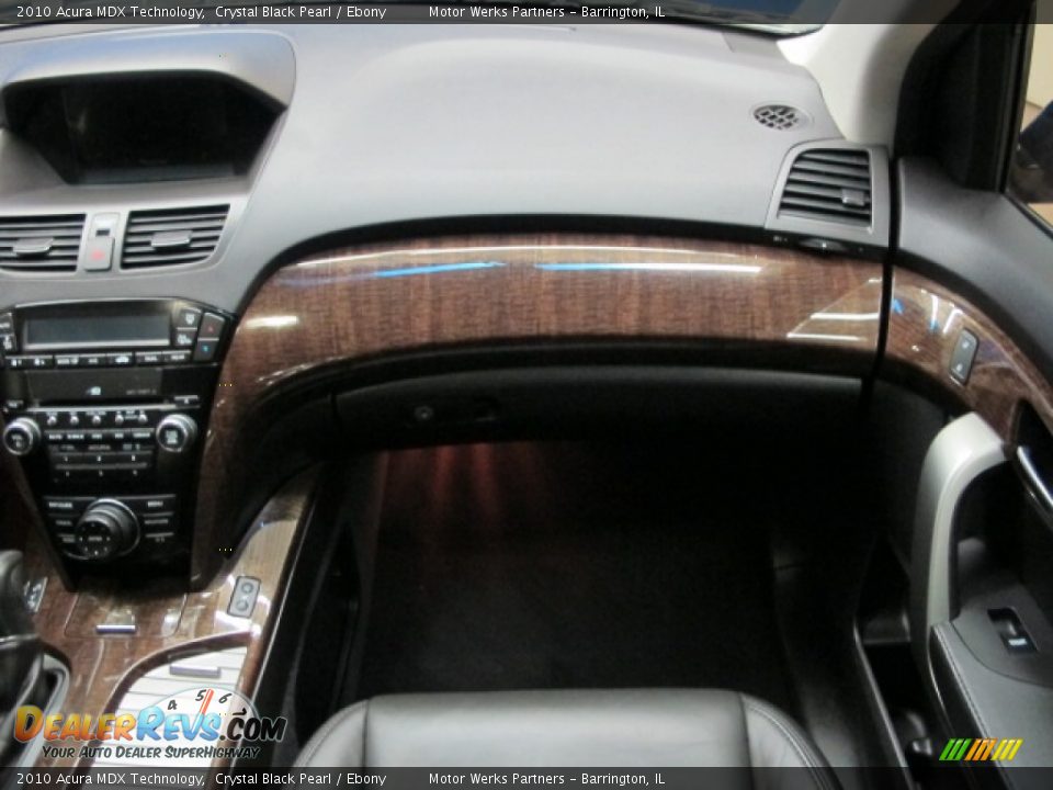 2010 Acura MDX Technology Crystal Black Pearl / Ebony Photo #24