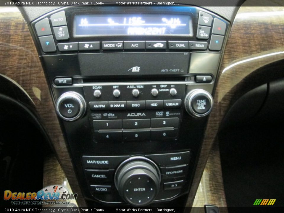 2010 Acura MDX Technology Crystal Black Pearl / Ebony Photo #27