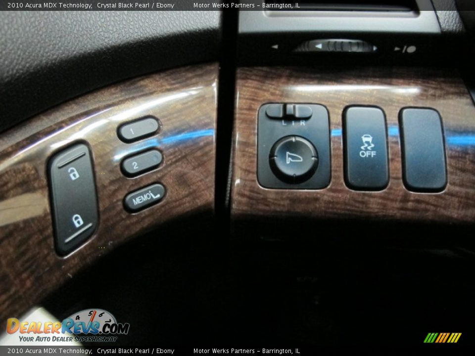 2010 Acura MDX Technology Crystal Black Pearl / Ebony Photo #34