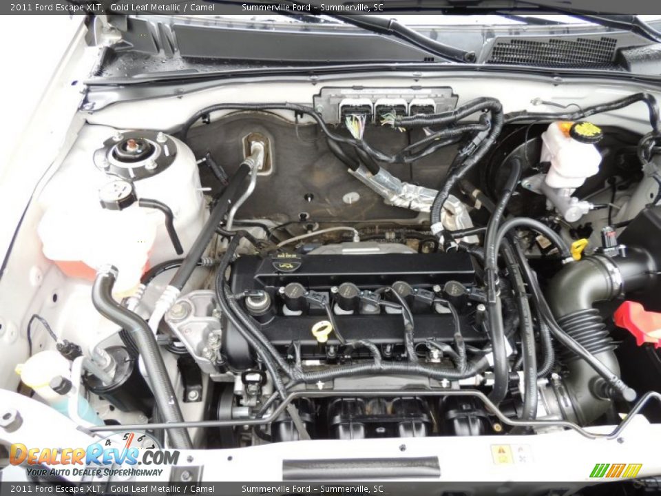 2011 Ford Escape XLT 2.5 Liter DOHC 16-Valve Duratec 4 Cylinder Engine Photo #19