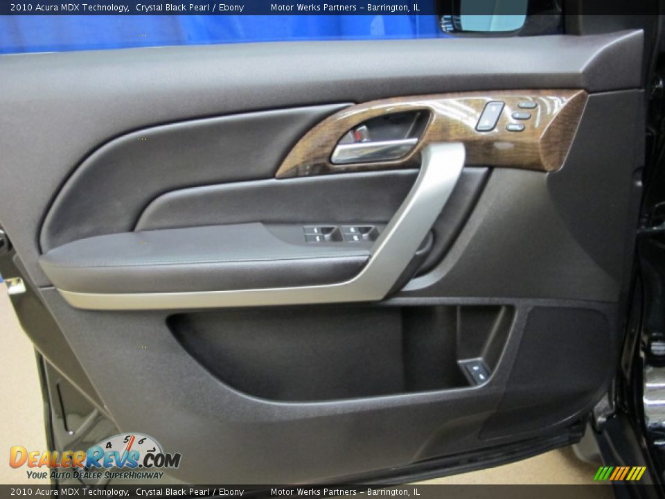 2010 Acura MDX Technology Crystal Black Pearl / Ebony Photo #36