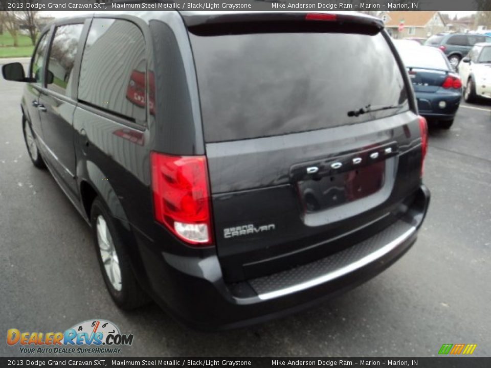 2013 Dodge Grand Caravan SXT Maximum Steel Metallic / Black/Light Graystone Photo #3