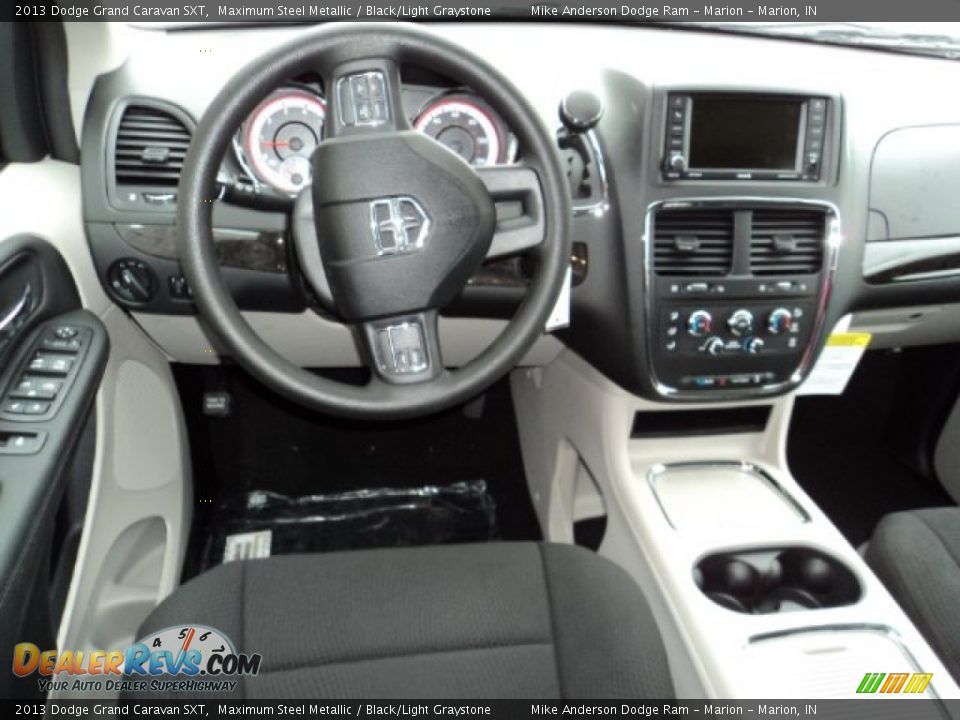 2013 Dodge Grand Caravan SXT Maximum Steel Metallic / Black/Light Graystone Photo #4
