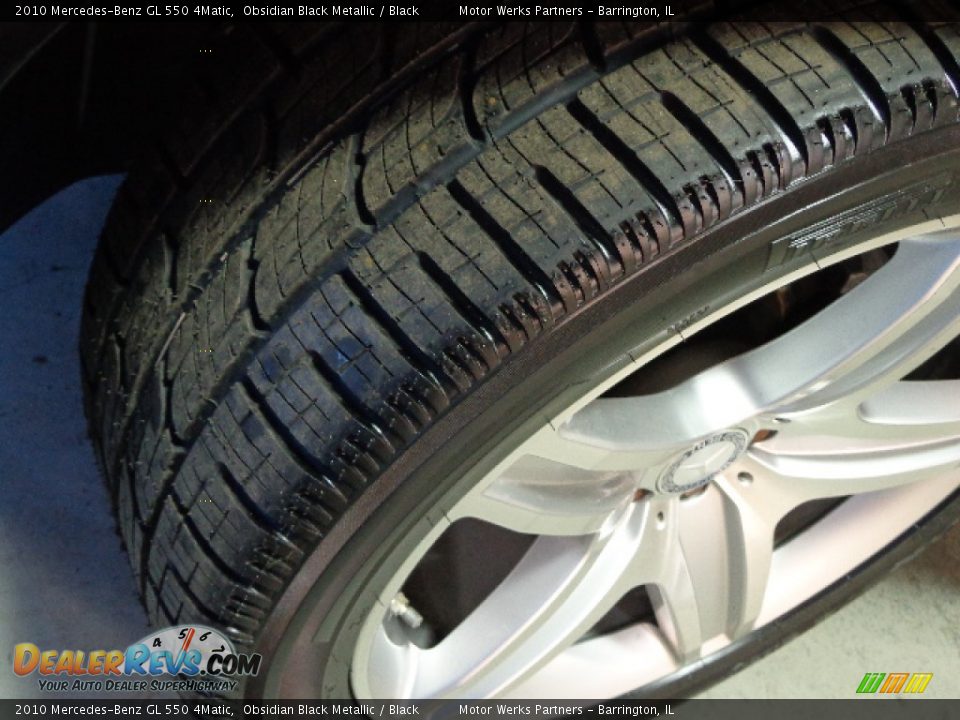 2010 Mercedes-Benz GL 550 4Matic Obsidian Black Metallic / Black Photo #10