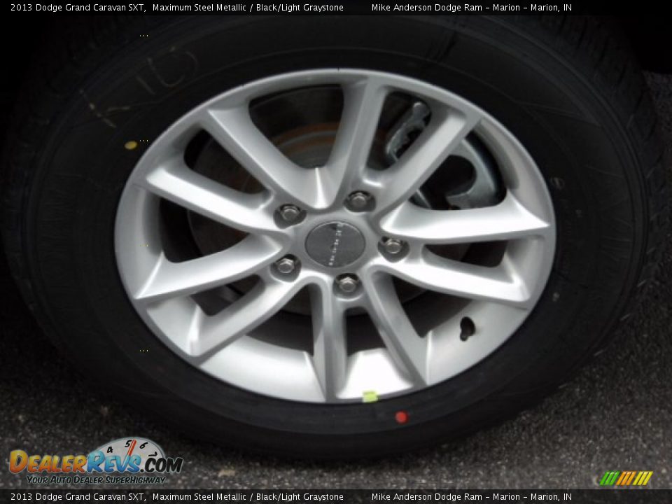 2013 Dodge Grand Caravan SXT Maximum Steel Metallic / Black/Light Graystone Photo #10