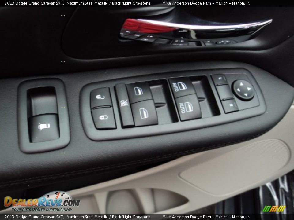 2013 Dodge Grand Caravan SXT Maximum Steel Metallic / Black/Light Graystone Photo #11