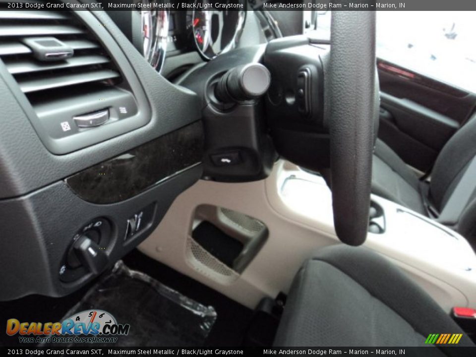 2013 Dodge Grand Caravan SXT Maximum Steel Metallic / Black/Light Graystone Photo #12