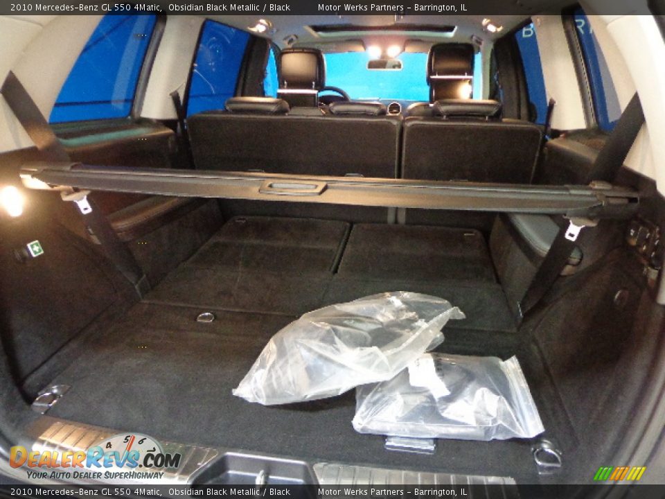 2010 Mercedes-Benz GL 550 4Matic Obsidian Black Metallic / Black Photo #20