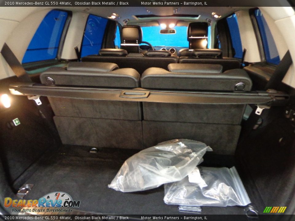 2010 Mercedes-Benz GL 550 4Matic Obsidian Black Metallic / Black Photo #21