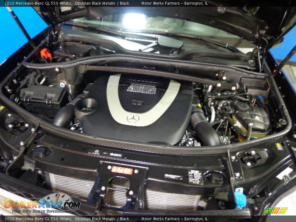 2010 Mercedes-Benz GL 550 4Matic Obsidian Black Metallic / Black Photo #28