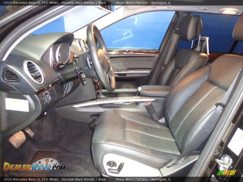 2010 Mercedes-Benz GL 550 4Matic Obsidian Black Metallic / Black Photo #29