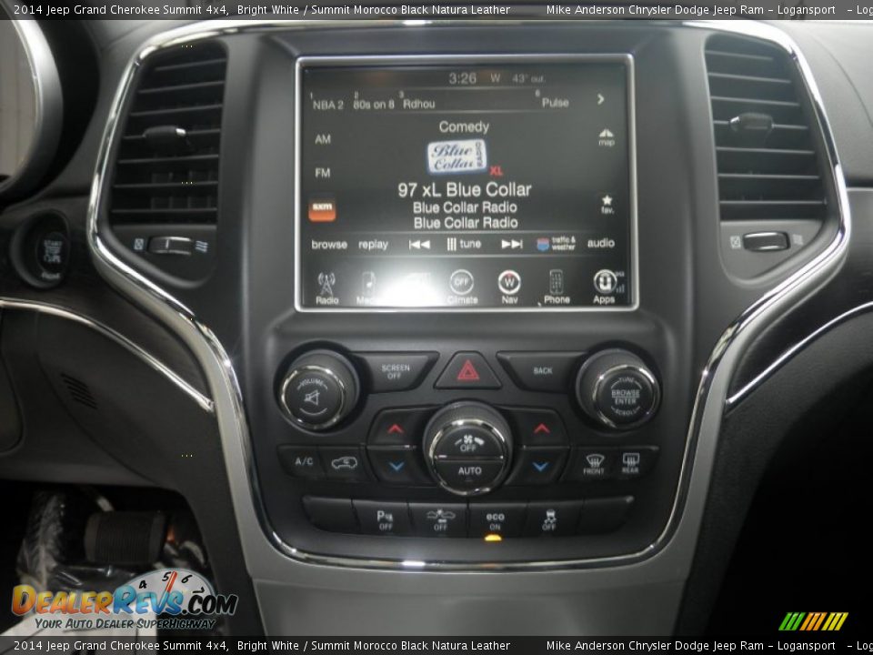 Controls of 2014 Jeep Grand Cherokee Summit 4x4 Photo #8
