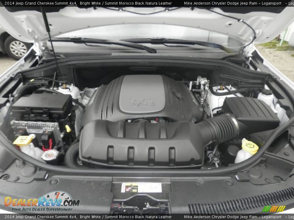 2014 Jeep Grand Cherokee Summit 4x4 5.7 Liter HEMI OHV 16-Valve VVT MDS V8 Engine Photo #11