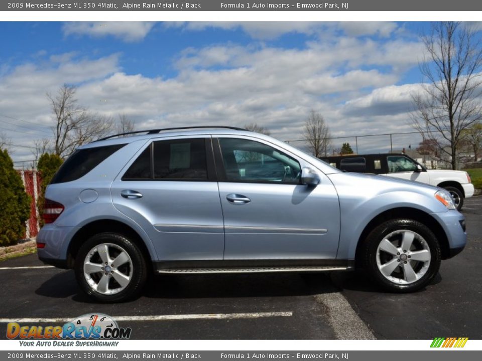 Alpine Rain Metallic 2009 Mercedes-Benz ML 350 4Matic Photo #8